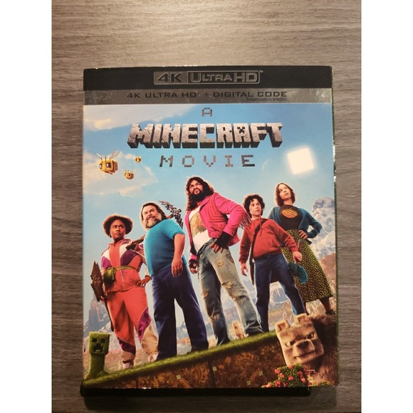 Other - A Minecraft Movie (4K + Digital)  W/Slipcover NEW Digital